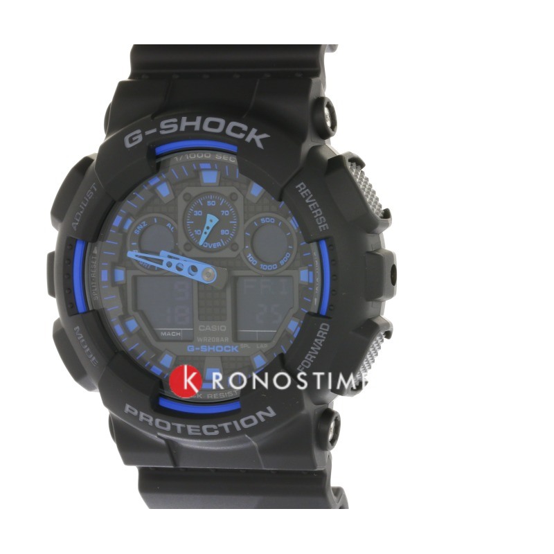 Фотография часов Casio G-Shock GA-100-1A2NDR (GA-100-1A2DR)_2